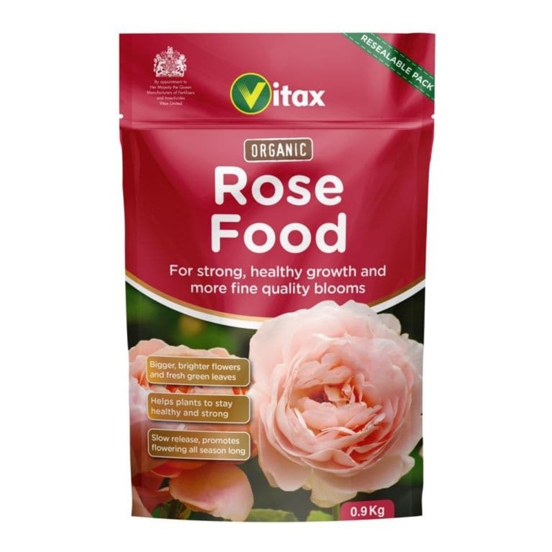 Vitax Organic Rose Food Pouch – 0.9kg