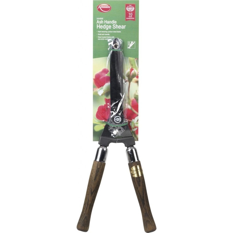 Ambassador Ash Handle Hedge Shear – Ash Handle