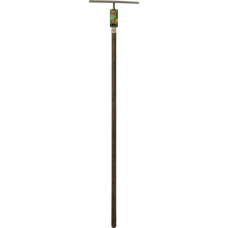 Ambassador Ash Handle Stainless Steel Garden Rake – Length: 147cm