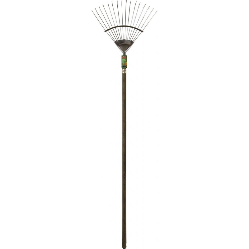 Ambassador Ash Handle Stainless Steel Lawn Rake – Length: 184cm