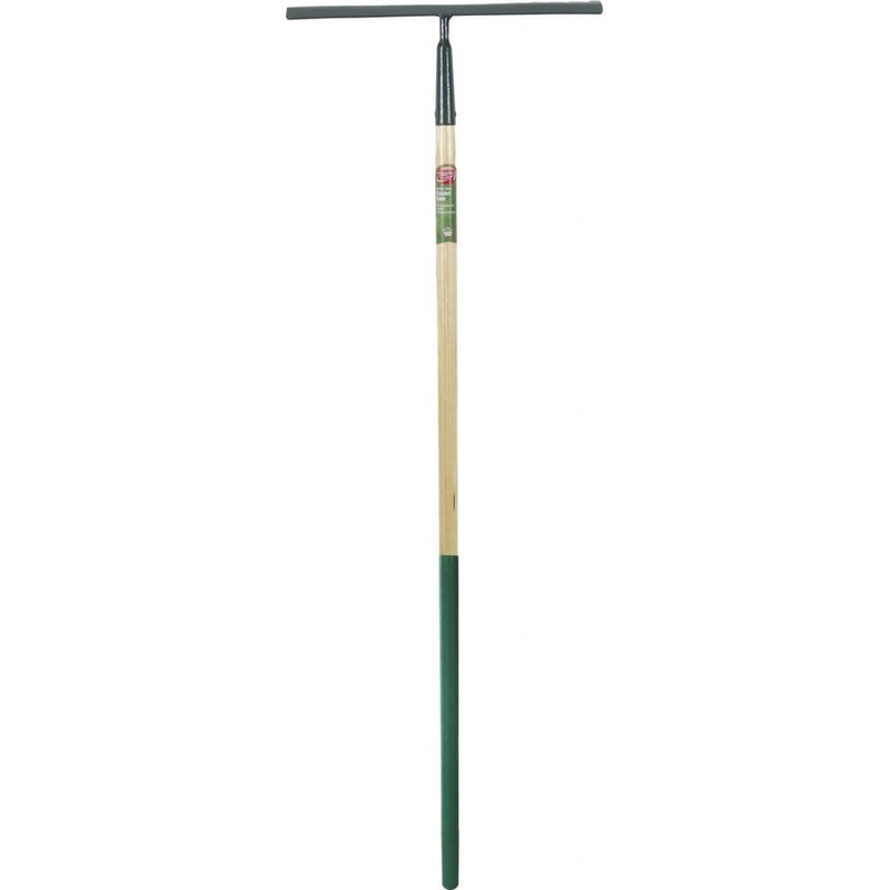 Ambassador Carbon Steel Garden Rake With Wooden Handle – Length: 132cm
