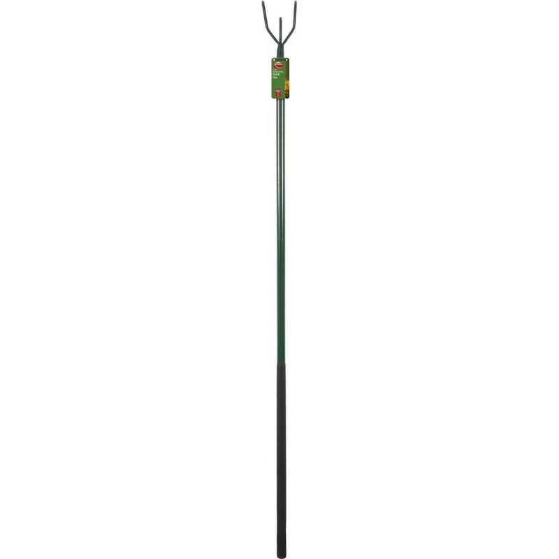 Ambassador Carbon Steel Long Handle 3 Prong Cultivator – Length: 162cm. Foam Handle Length: 61cm