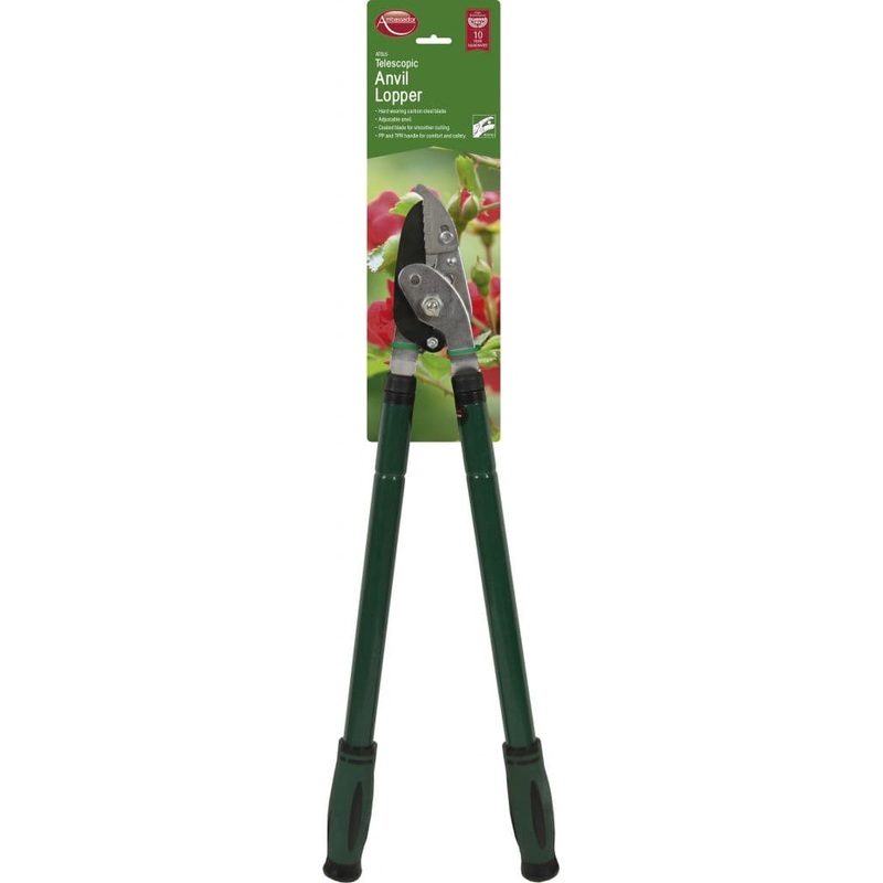 Ambassador Telescopic Anvil Lopper – Carbon Steel Blade