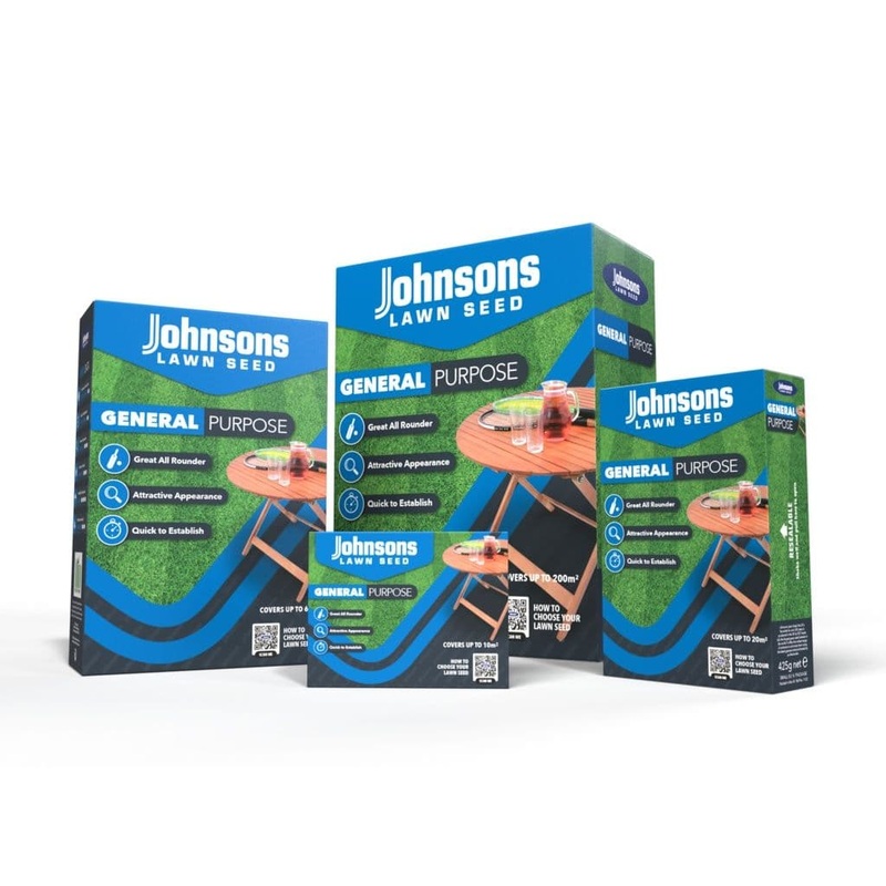 Johnsons Lawn Seed General Purpose – 60sqm/1.275kg