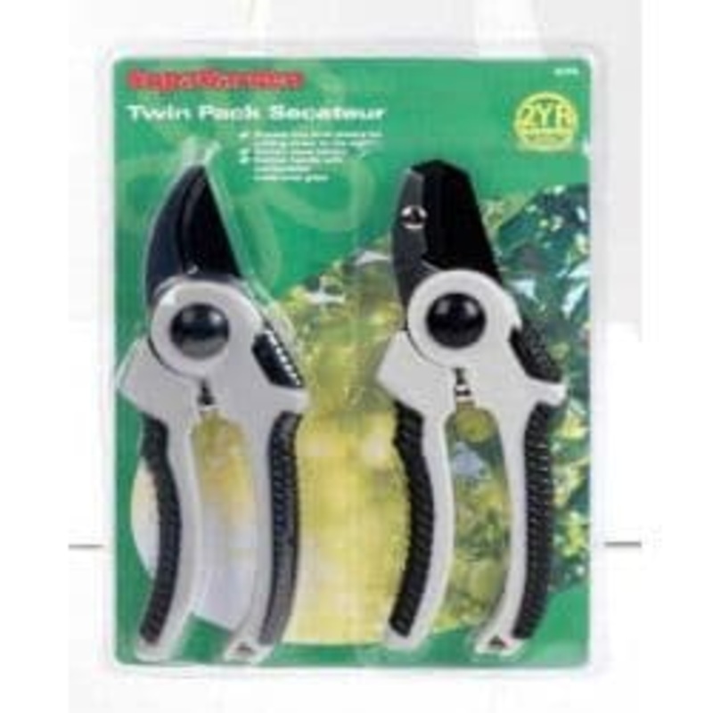 SupaGarden Secateurs – Twin Pack