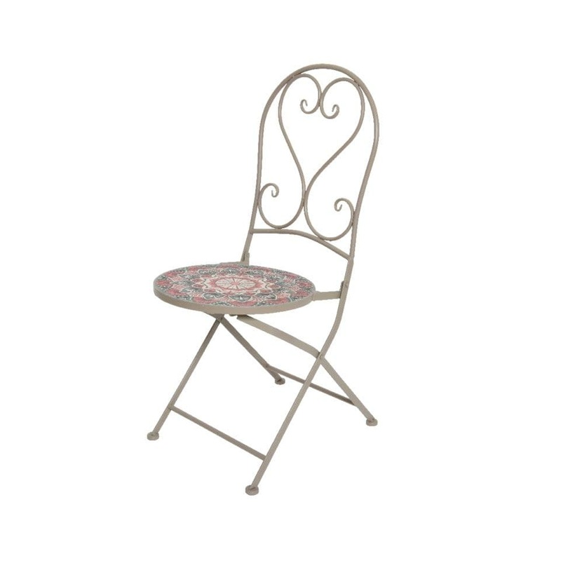 Kaemingk Bistro Chair Narbonne Iron – Taupe 39cm