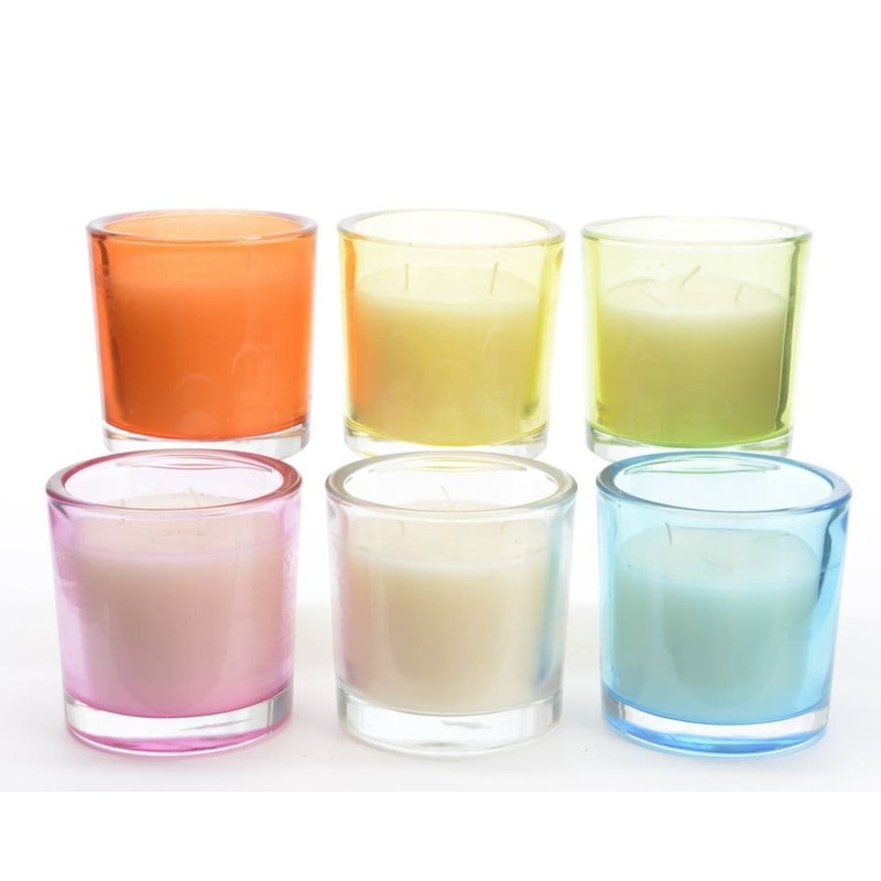 Kaemingk Glass Pot With Scented Wax