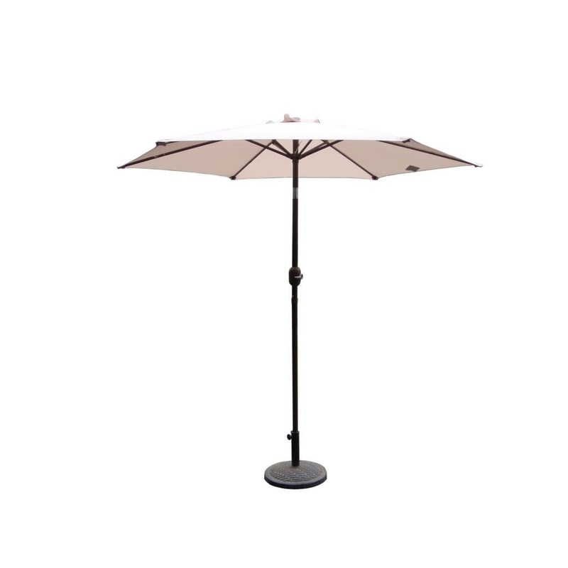 Pagoda 3m Crank & Tilt Parasol – Beige