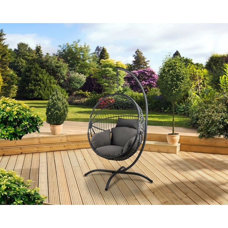 Pagoda Bali Folding Hanging Egg Chair – Single