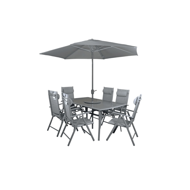Pagoda Sienna 6 Seat Dining Set