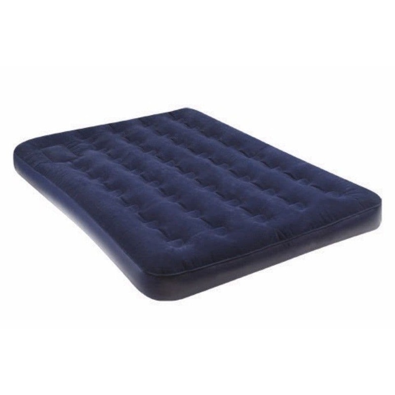 Summit Flocked Airbed – Double 191 x 137 x 22cm