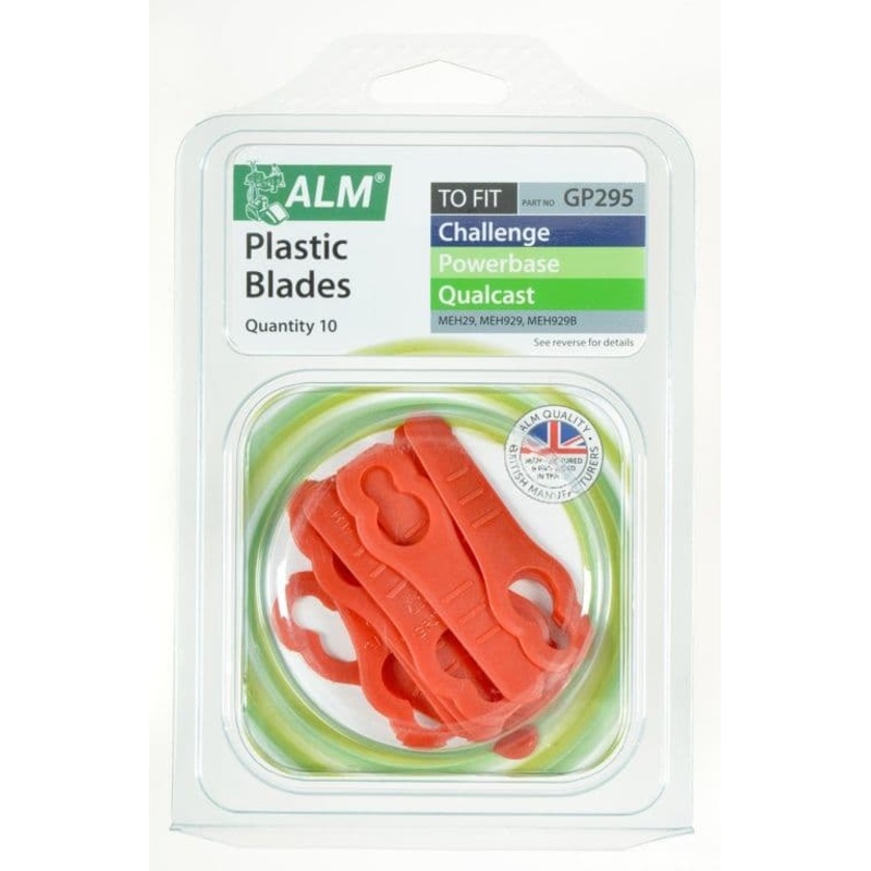 ALM Lawnmower Plastic Blades