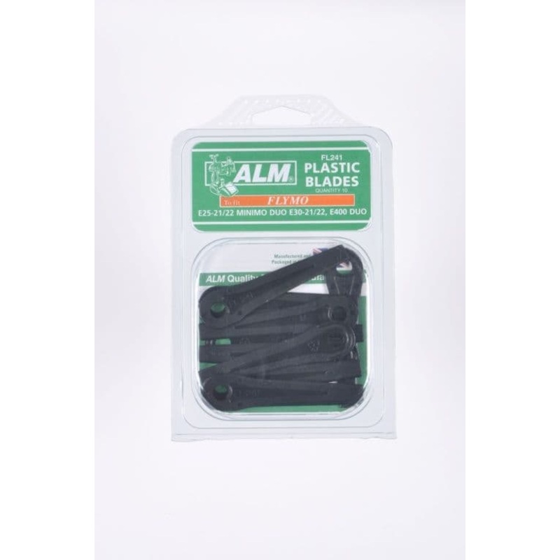 ALM Plastic Blades –  with Small Hole – Pack of 10