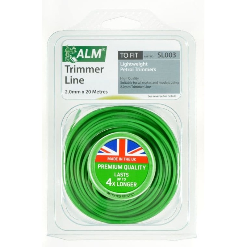 ALM Trimmer Line – Green – 2.0mm x 20m