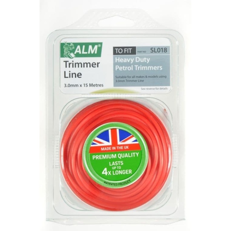 ALM Trimmer Line – Red – 3.0mm x 15m