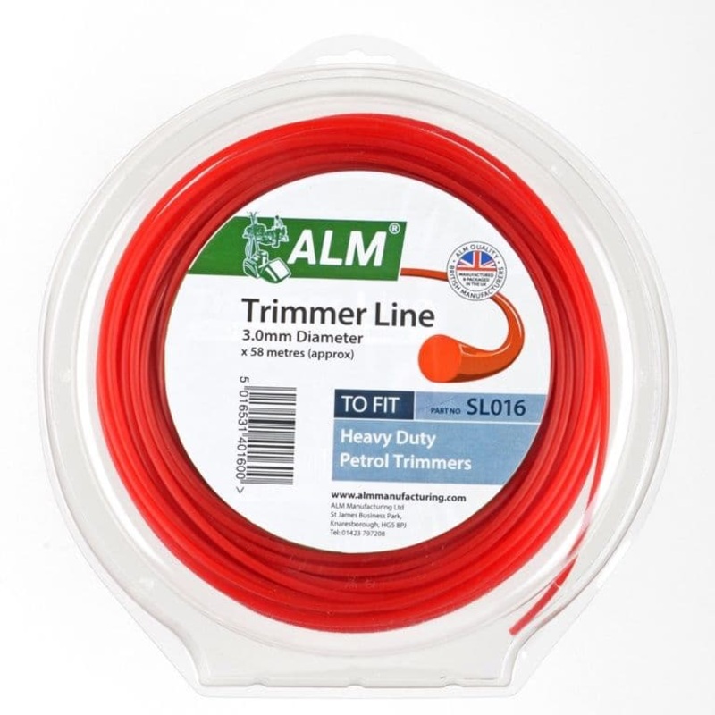 ALM Trimmer Line –  Red – 3mm x 55m approx