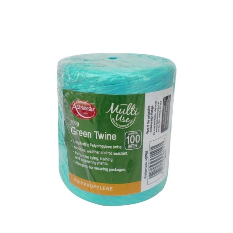 Ambassador Green Poly Twine Spool – 150gm/230m