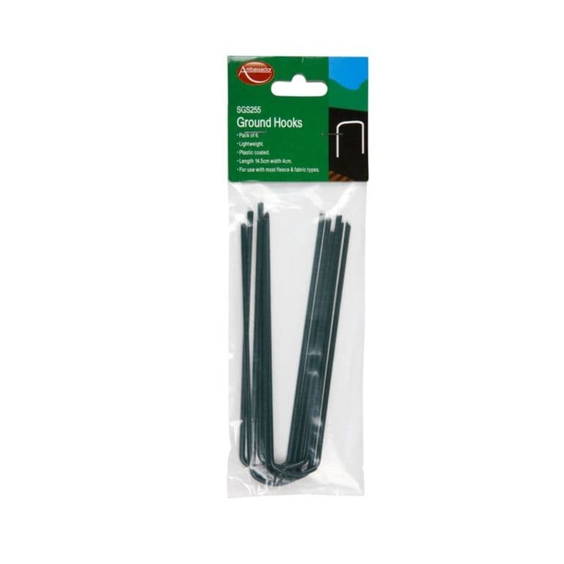 Ambassador Ground Hooks – Pack 6