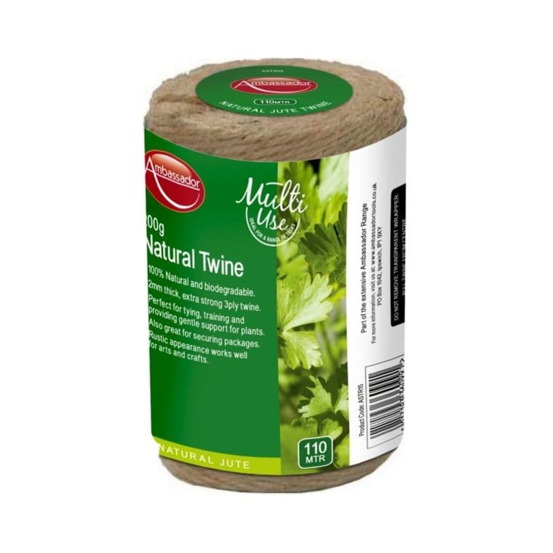 Ambassador Natural Jute Spool 3 Ply – 200gm/110m