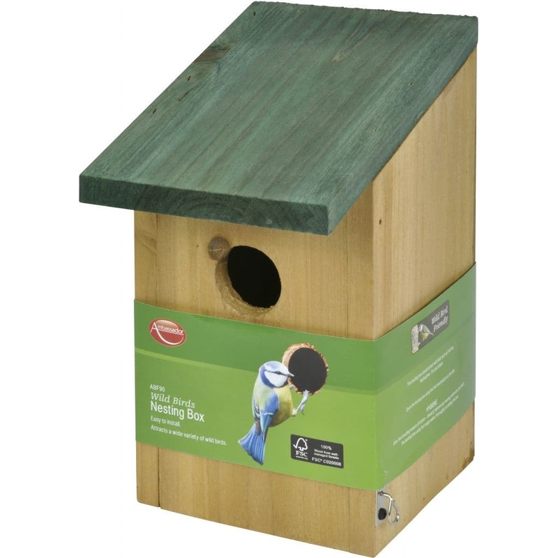 Ambassador Small Birds Nesting Box – Wooden