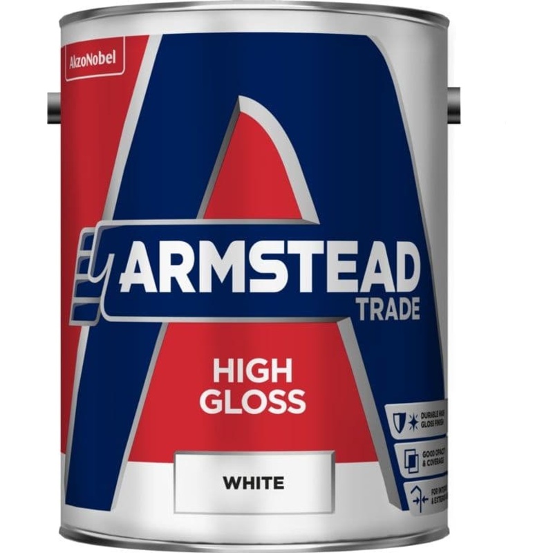 Armstead Trade High Gloss 5L – White