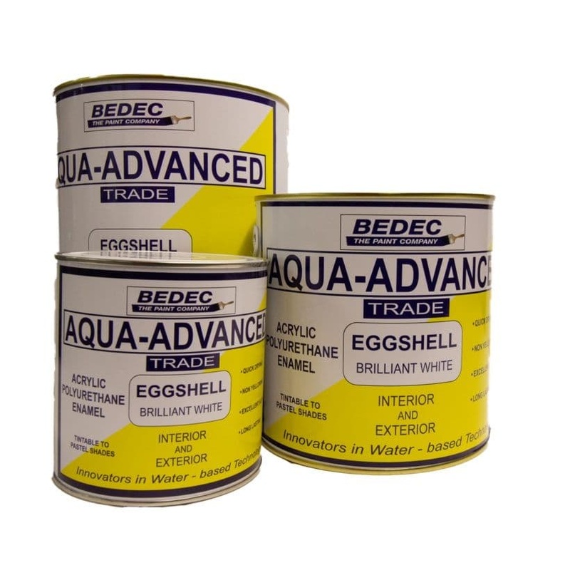 Bedec Aqua Advanced Eggshell 2.5L – Brilliant White