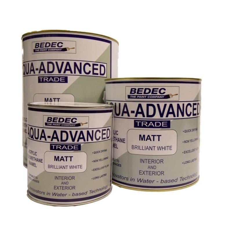 Bedec Aqua Advanced Matt 2.5L – Brilliant White