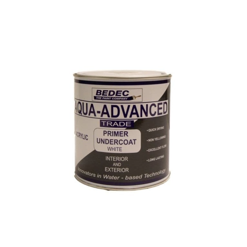Bedec Aqua Advanced Primer Undercoat 1L – White