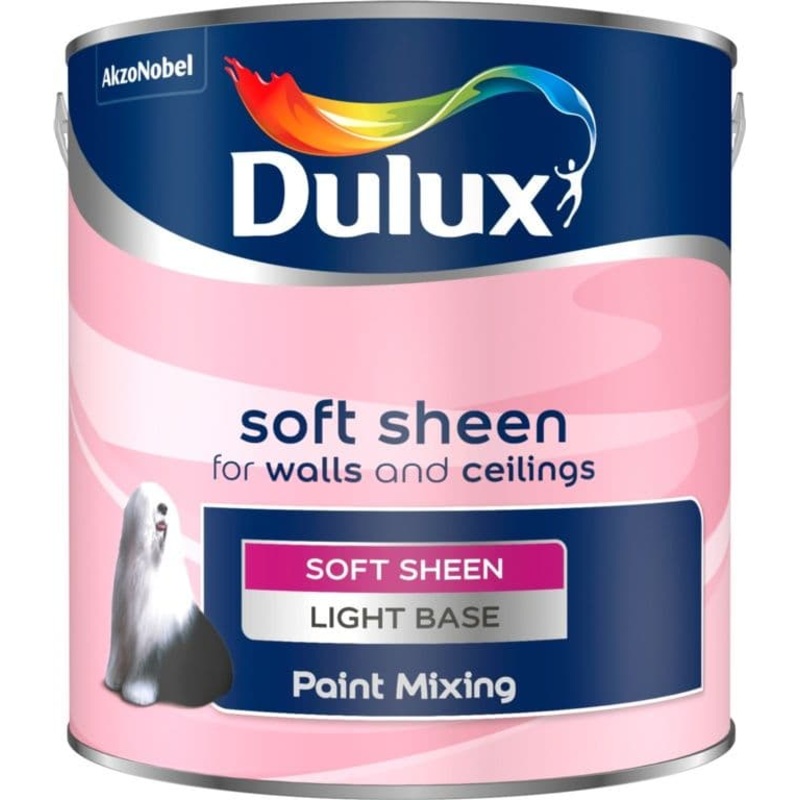 Dulux Colour Mixing 2.5L – Light Soft Sheen Base