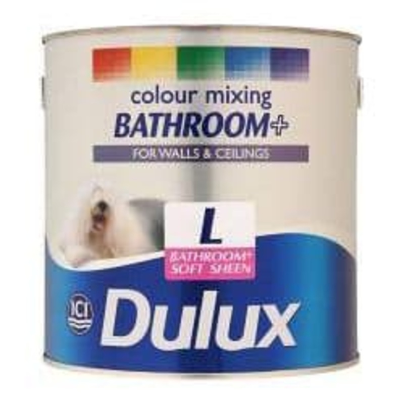 Dulux Colour Mixing Bathroom+ Soft Sheen Base 2.5L – Light
