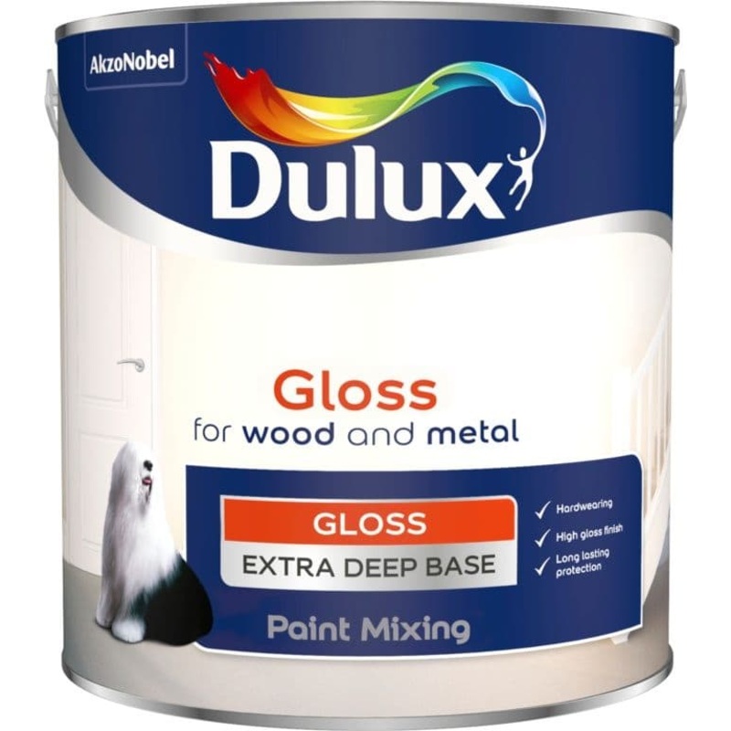 Dulux Colour Mixing Gloss Base 2.5L – Extra Deep