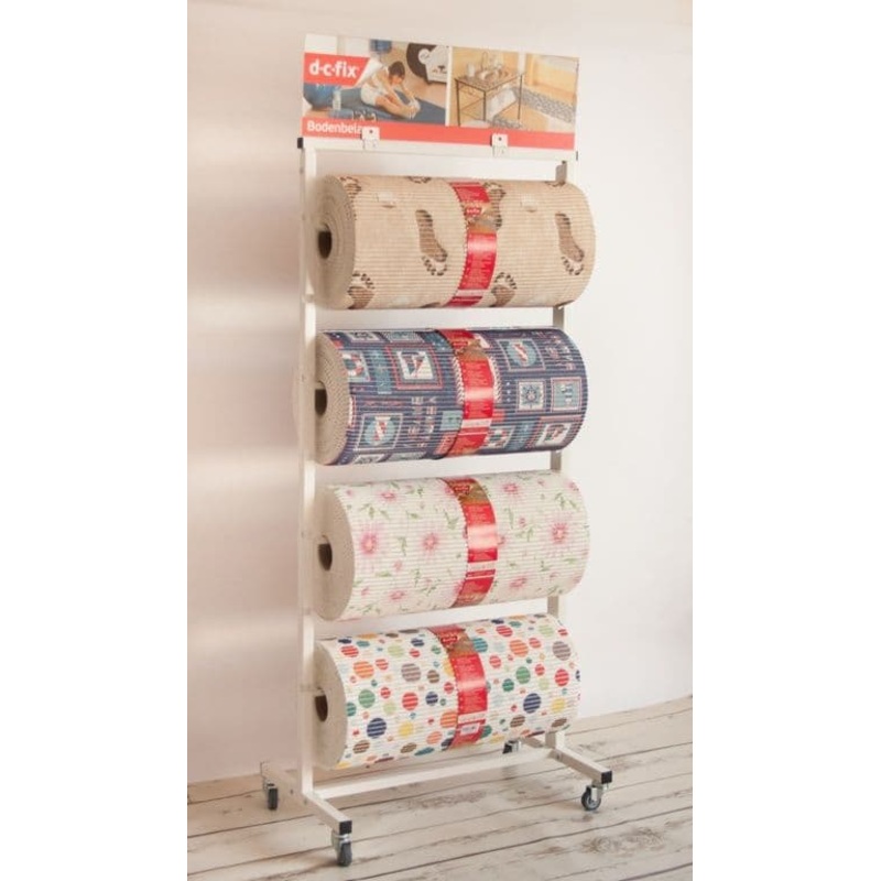 d-c-fix Comfort Flooring Long Rolls – Display Stand of 4 Rolls