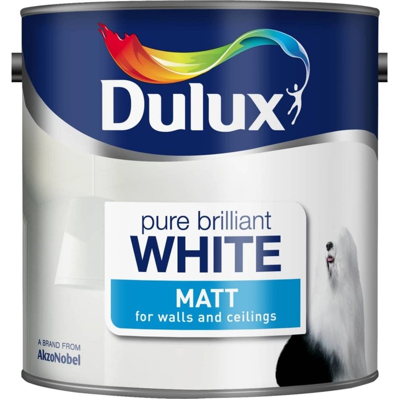 Dulux Matt 2.5L – Pure Brilliant White