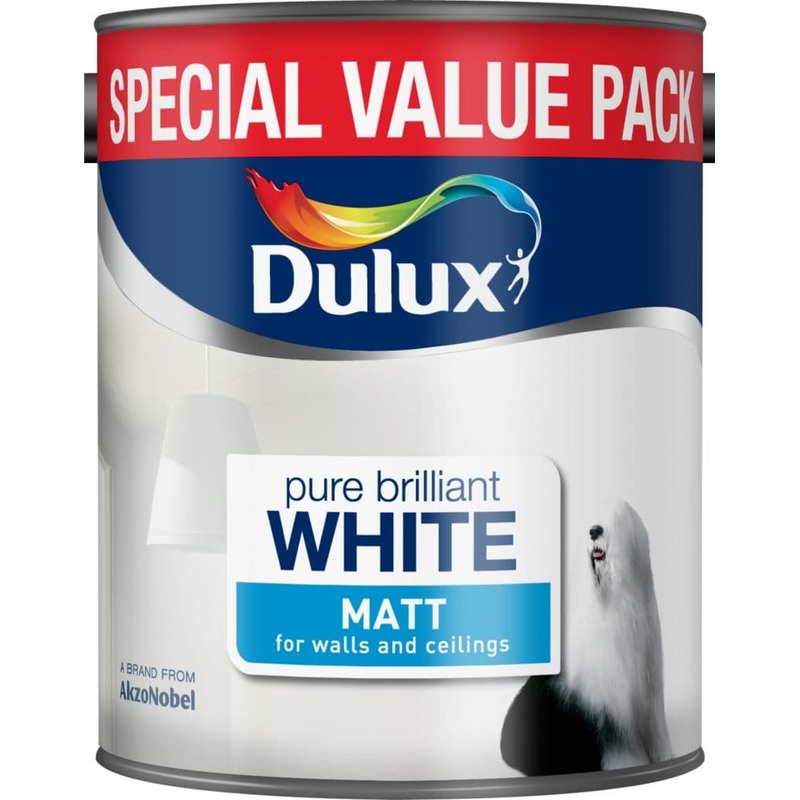Dulux Matt 3L – Pure Brilliant White