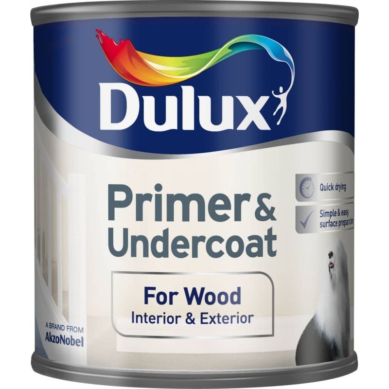 Dulux Primer and Undercoat for Wood – 250ml