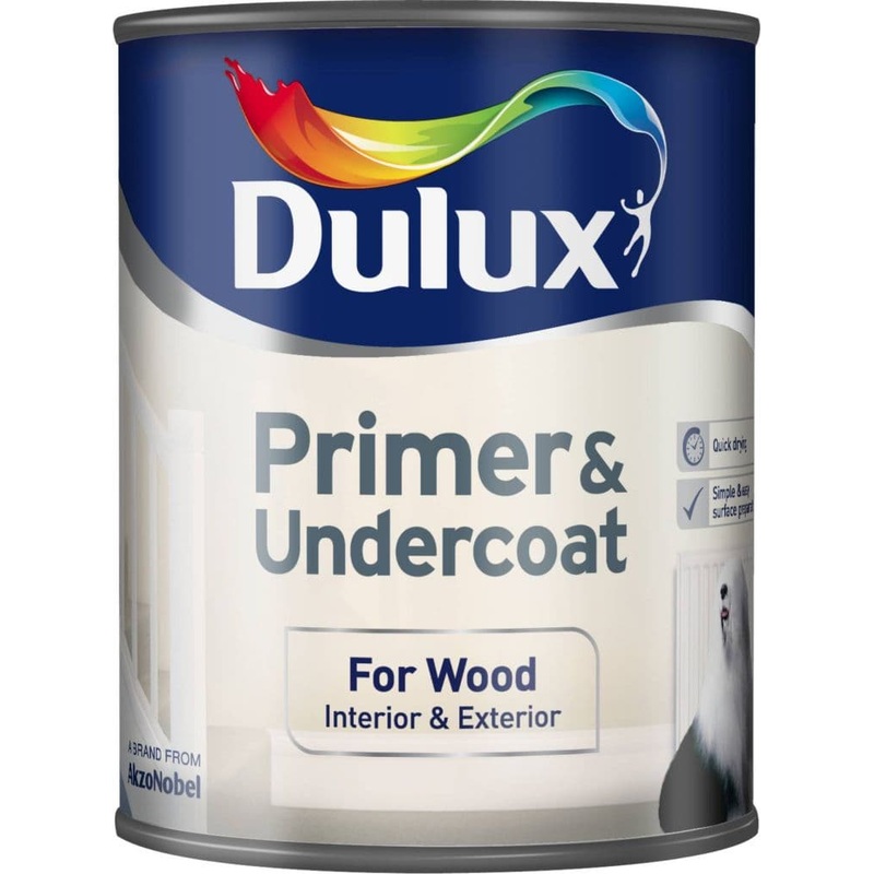 Dulux Primer & Undercoat For Wood – 750ml