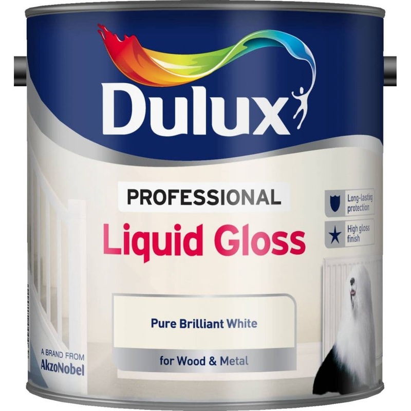Dulux Professional Liquid Gloss 2.5L – Pure Brilliant White