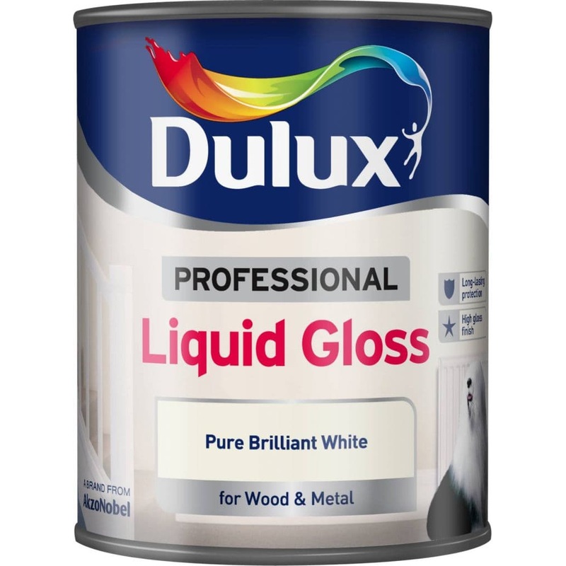Dulux Professional Liquid Gloss 750ml – Pure Brilliant White