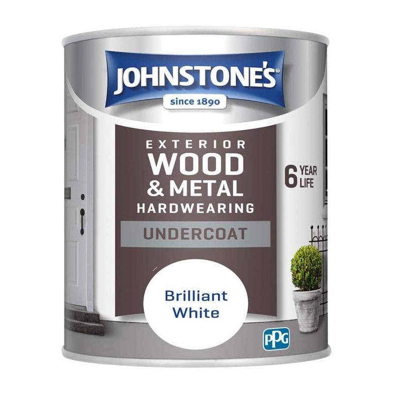 Johnstone’s Exterior Undercoat 750ml – White