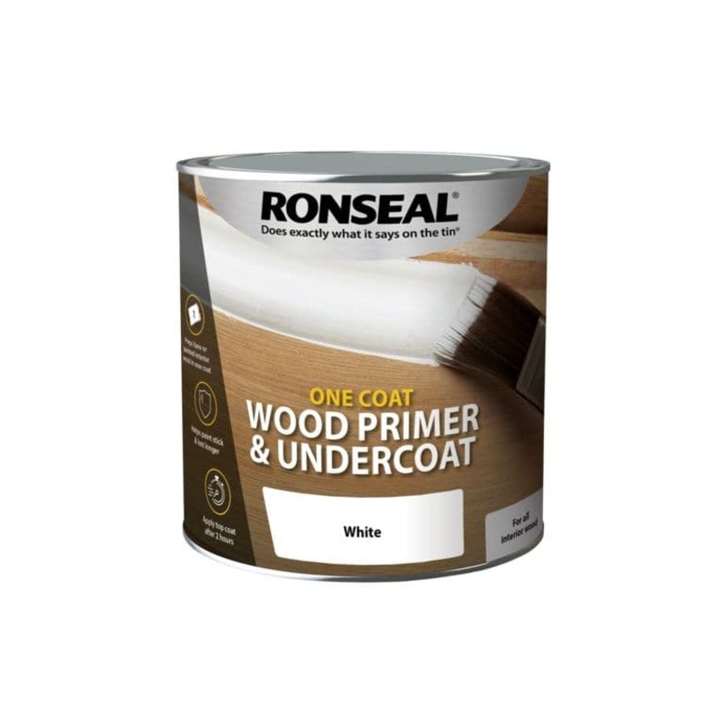 Ronseal One Coat Wood Primer & Undercoat – 2.5L