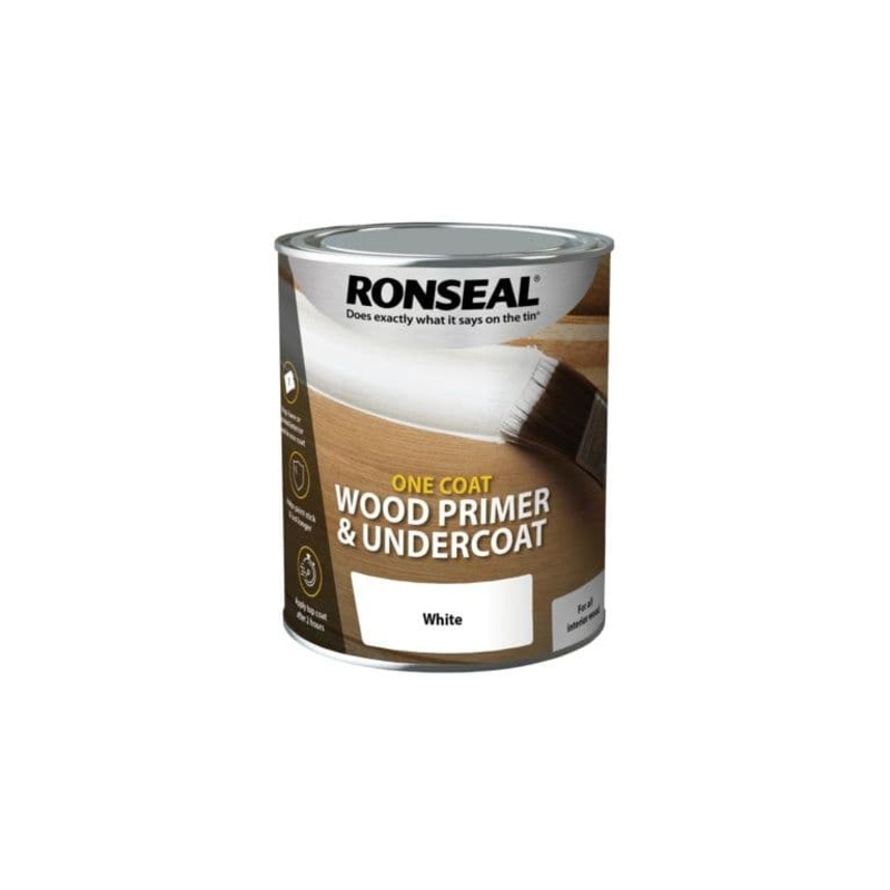 Ronseal One Coat Wood Primer & Undercoat – 750ml