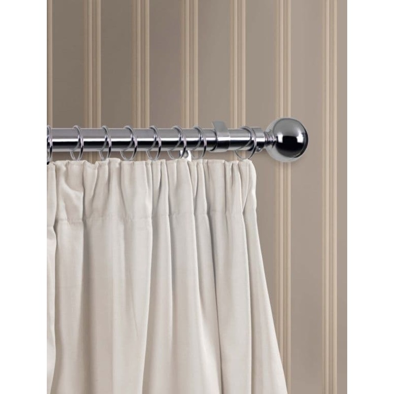 Woodside Curtain Rings Pack 6 – Chrome Finish