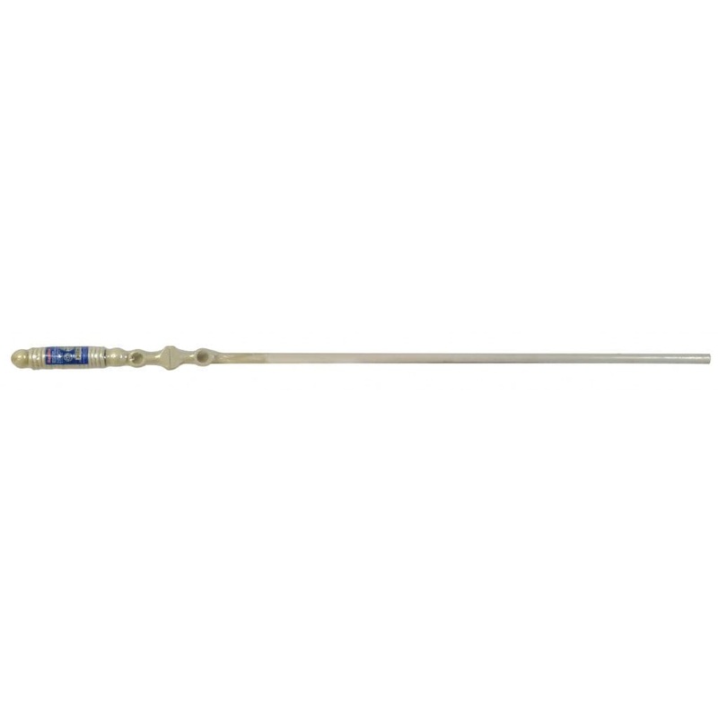 Woodside White Finish Wooden Curtain Pole – 180cm, 28mm diameter