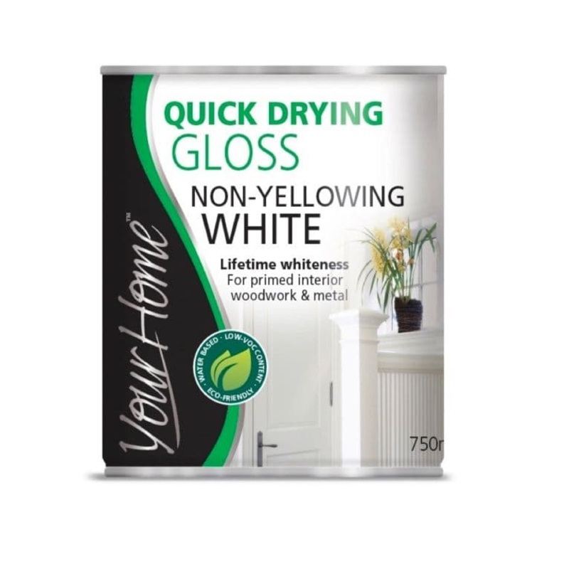 Your Home Quick Drying Gloss 750ml – Brilliant White