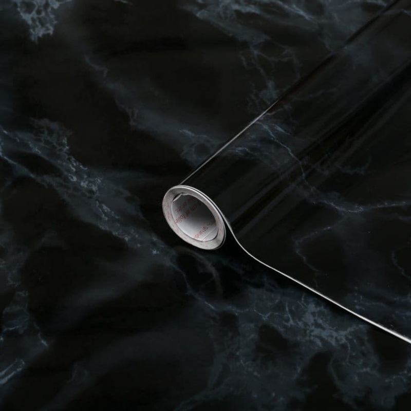 d-c-fix Self Adhesive Film – Black Marble – 45cm x 2m