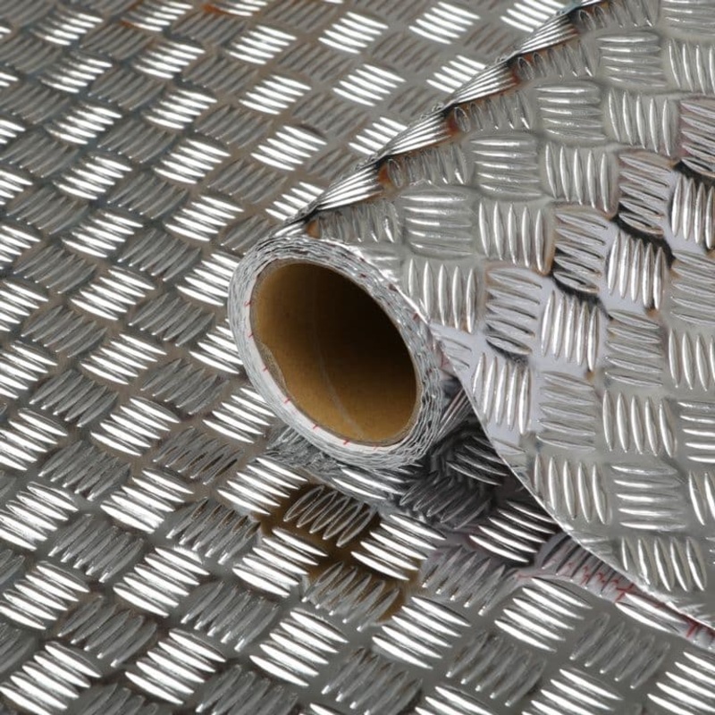 d-c-fix Self Adhesive Film – Chequer Plate – 45cm x 1.5m