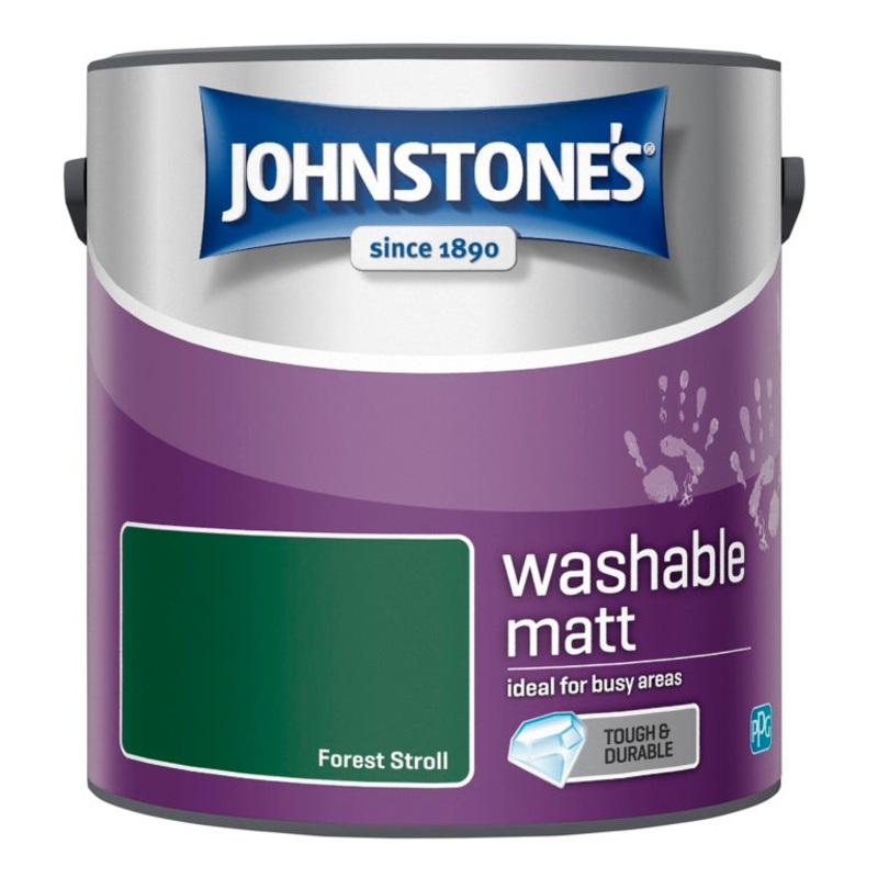 Johnstone’s Washable Paint 2.5L – Forest Stroll