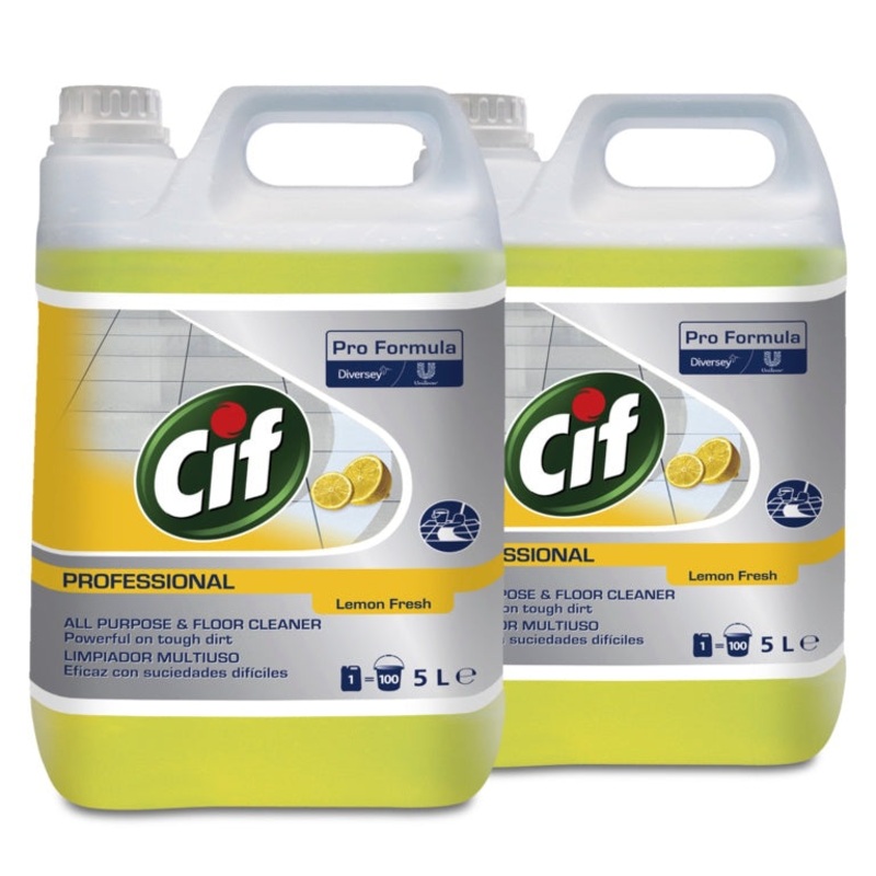 Cif All Purpose Cleaner 5L – Lemon