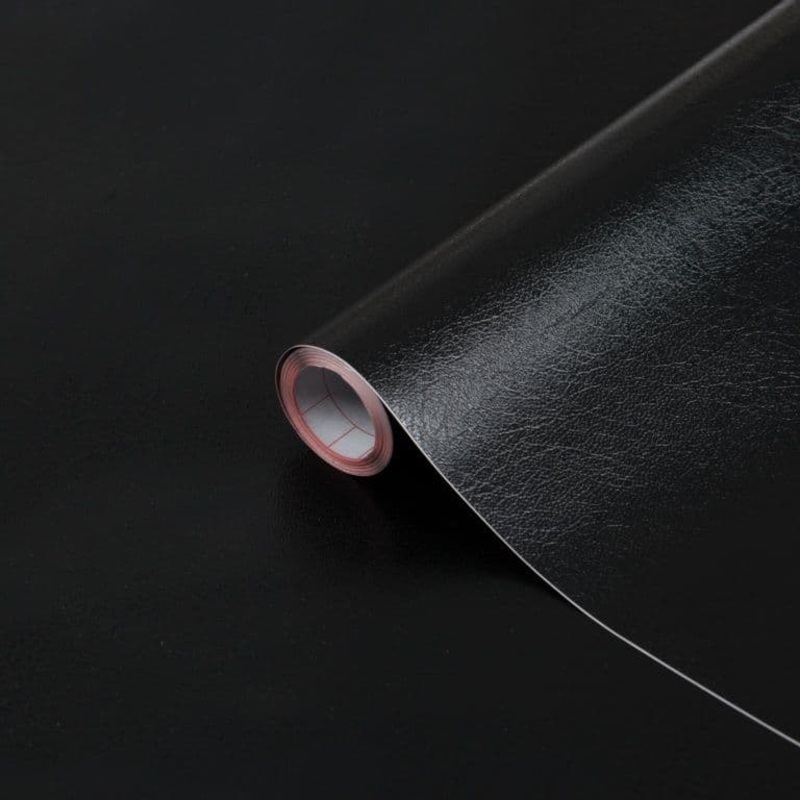 d-c-fix Self Adhesive Film – Leather Black – 45cm x 2m