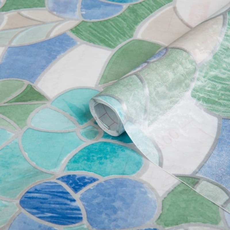d-c-fix Self Adhesive Film – Lisboa Blue – 45cm x 2m